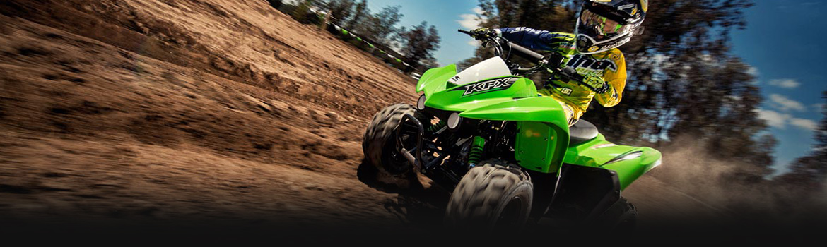 2017-Kawasaki-KFX-50 for sale in Kawasaki Of Universal City, Universal City, Texas